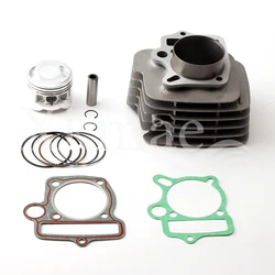 56mm Cylinder Body Pin Pistons Rings Gasket For YX140 YX 140cc go kart Quad ATV Dirt Pit Bikemotorcycle Engine parts