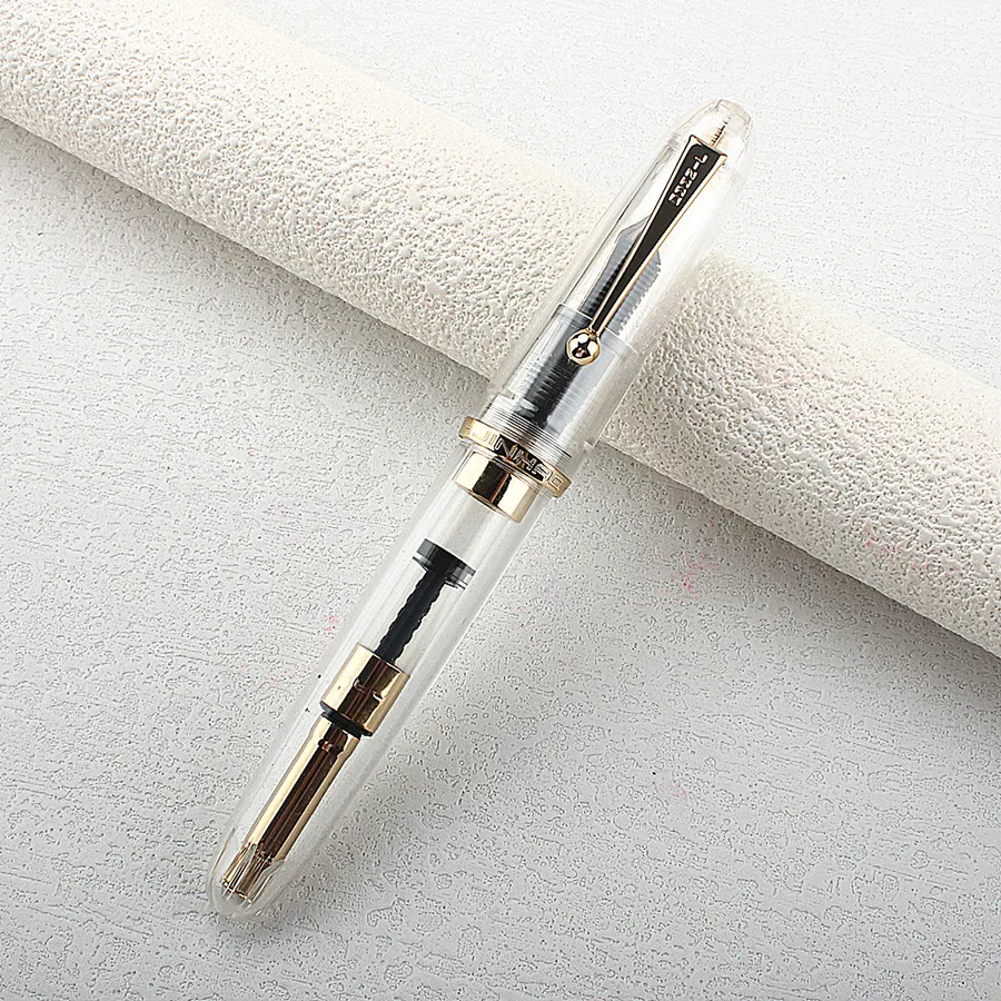 

Перьевая ручка Jinhao 9019 иридиевое перо EF F M для письма, каллиграфии, подписи, картриджа 2,6 мм, школьные канцелярские принадлежности