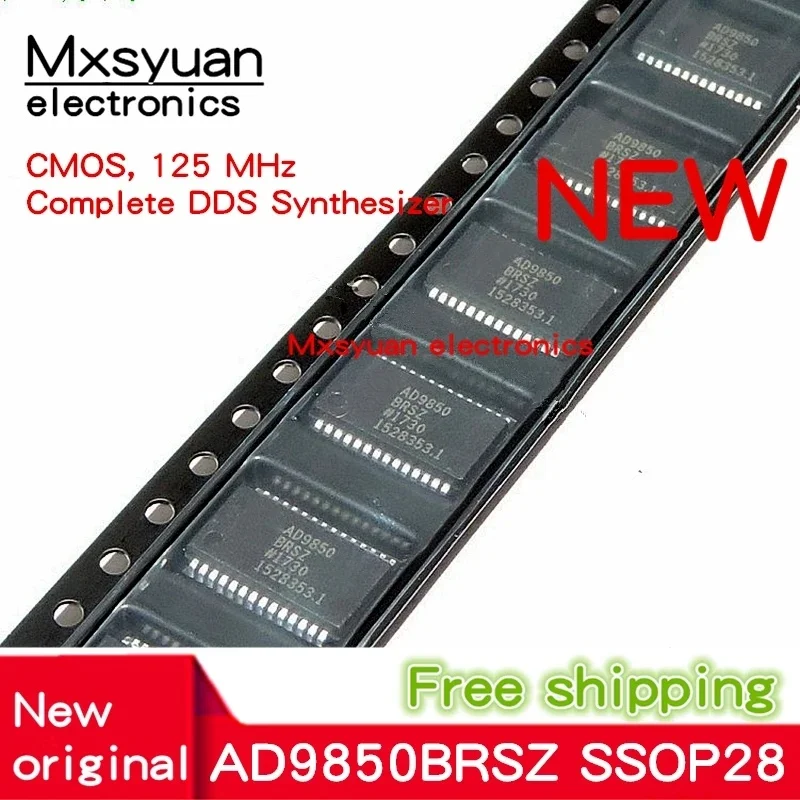 2pcs~10pcs/lot AD9850 AD9850BRSZ AD9850BRS SSOP-28 New original STOCK