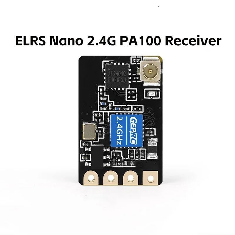 GEPRC ELRS Nano 2.4G PA100 Receiver ExpressLRS 2.4G 100mW Accessory Parts Base Quadcopter FPV Freestyle RC Racing Drone