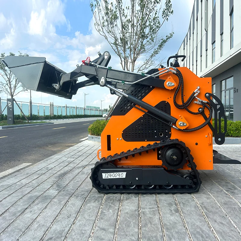 Customized Skid steer loader Cheap price Mini skid steer loader Chinese manufacturer Track type compact loader