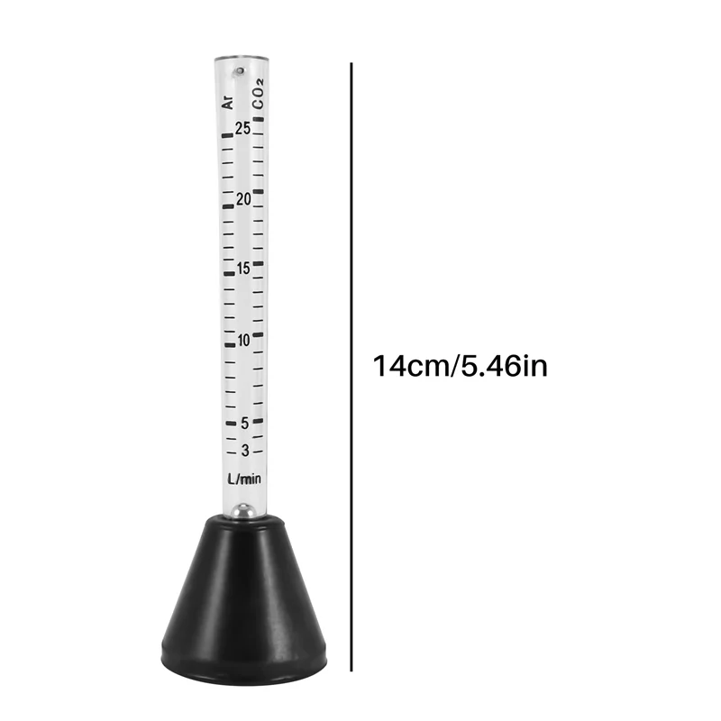 Argon Co2 Gasstroom Meter Peashooter Schaal Tester Maatregel Voor Mig Tig Lasser Lassen W315