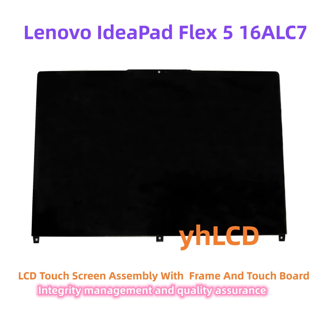 16''Inch For  Lenovo ideaPad Flex 5 16ALC7 Flex 5 16 Series Lcd Touch Screen  Display Assembly 2560x1600 1920x1080