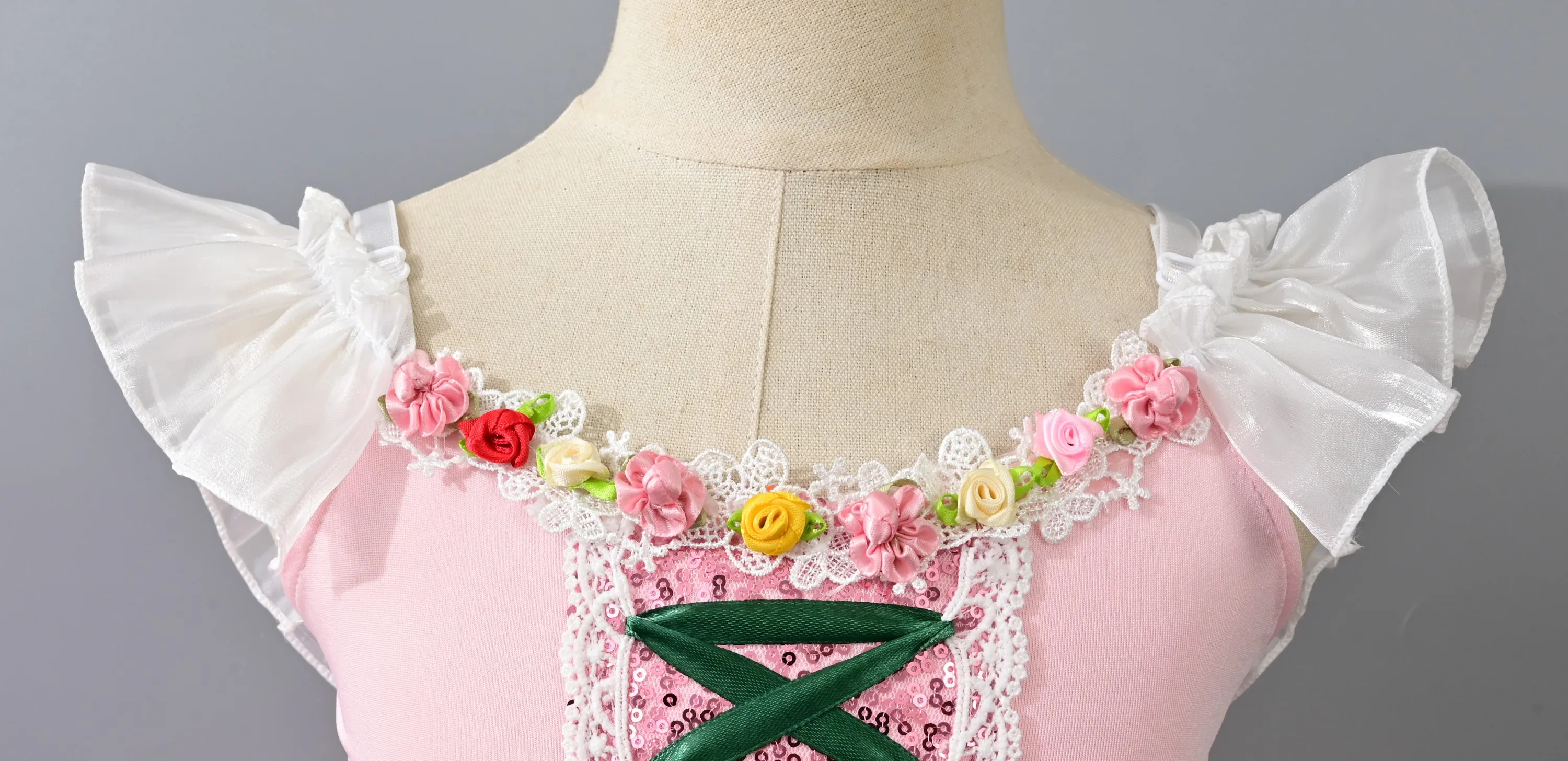 الأطفال الباليه تنورة قصيرة الأداء اللباس بحيرة البجع المهنية حزام الباليه الغزل تنورة الفتيات ليتل سوان تنورة رقص Pu #5