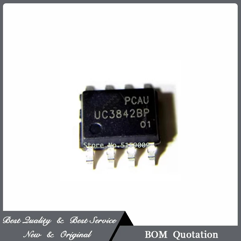 10 Pcs/Lot UC3842BP-SO8-R UC3842BP SOP8 100% New Original In Stock