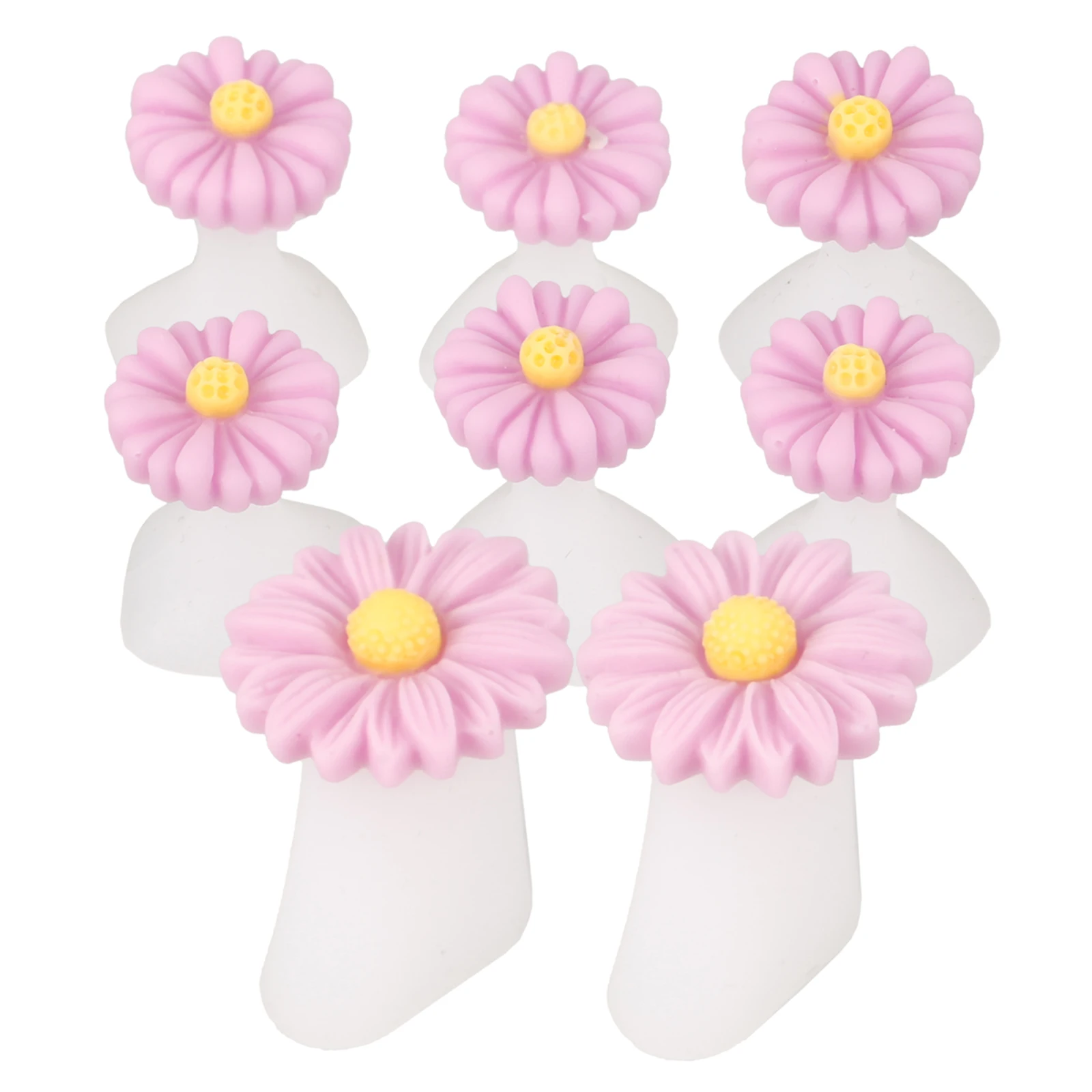 

Silicone Toe Separators Non-hurting Flower Spacers for Nail Pedicure Toenail Small Japanese Toe Spacers Dry Faster