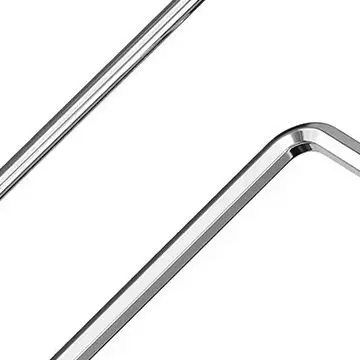

2Piece Versatile 4mm Hex Key Set for Bicycle and Adjustable Window Fittings-Bend Tool Kit.