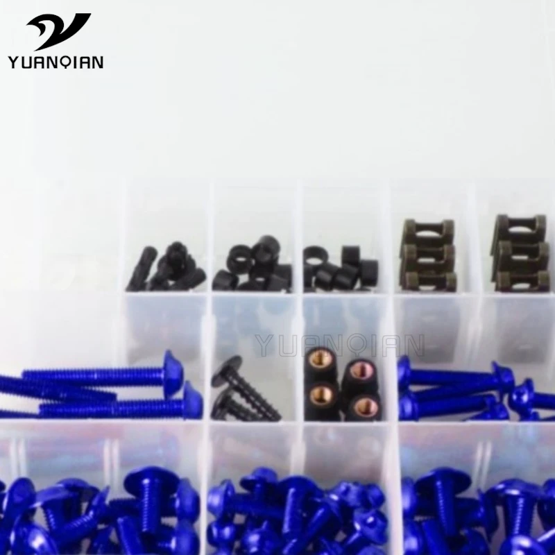 

For Kawasaki ZX6R Motorcycle Fairing Bolt Screw Fastener Nut Washer For Kawasaki ZX-6R ZX6R ZX6F ER6N 2005 2006