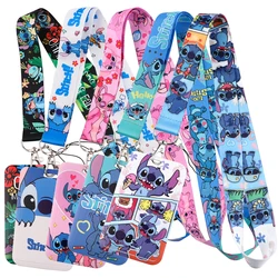 Cute Alien and Angel Credential Holder Cartoon Lanyards for Key Neck Strap For Card Badge Gym Keychain Keyring Accessories Gifts