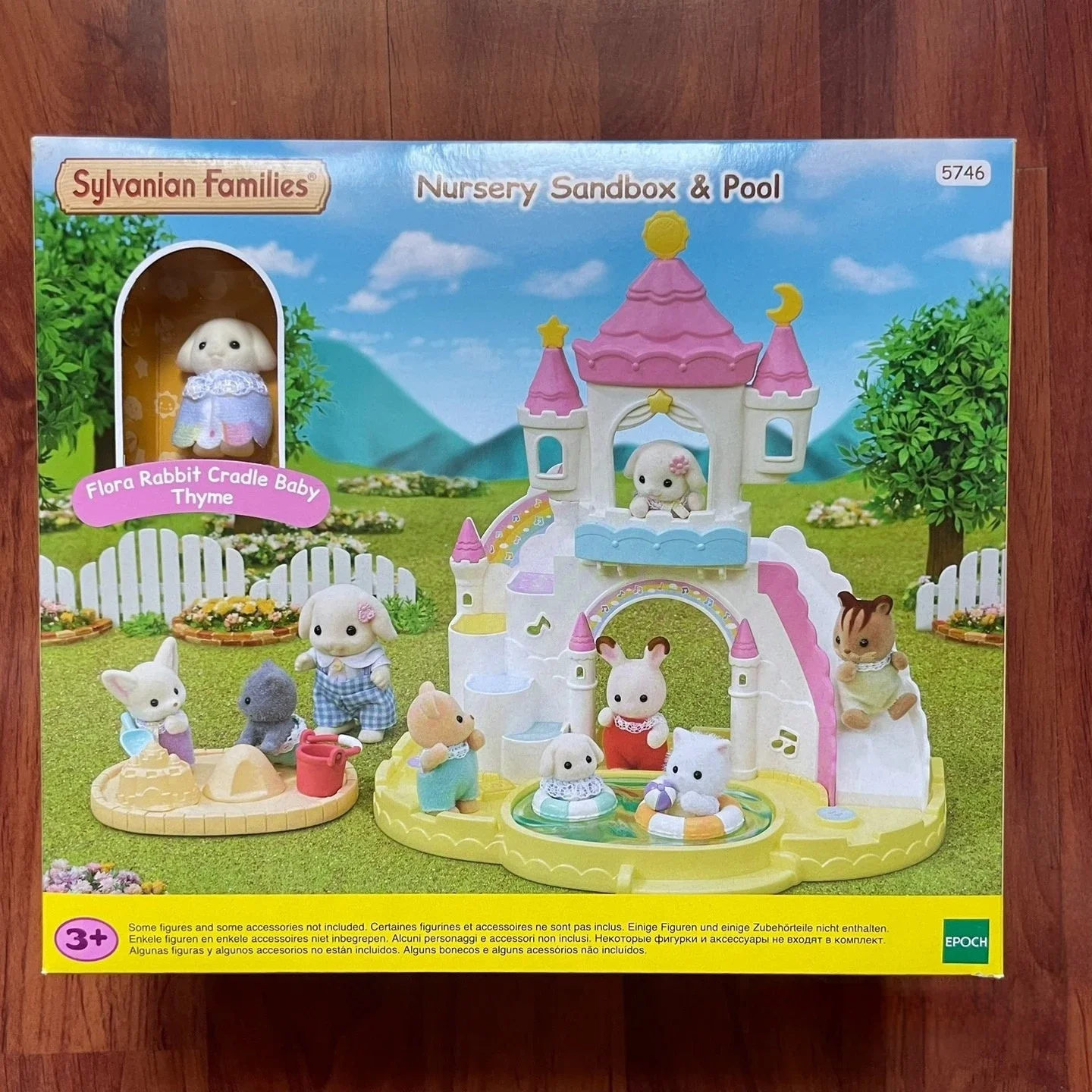 シルバニアファミリーブラインドキーホルダーアクセサリーフィギュアオリジナル子供のおもちゃガールナーススーツ子供のおもちゃキッチンロビット城