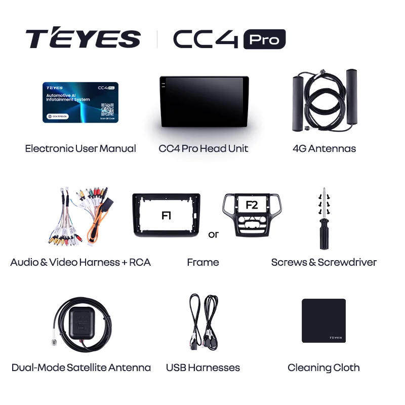 TEYES CC4 PRO لسيارة جيب جراند شيروكي WK2 2013 - 2020 CarPlay راديو متعدد الوسائط ستيريو سيارة تشغيل أندرويد Auto 2DIN Autoradio #6