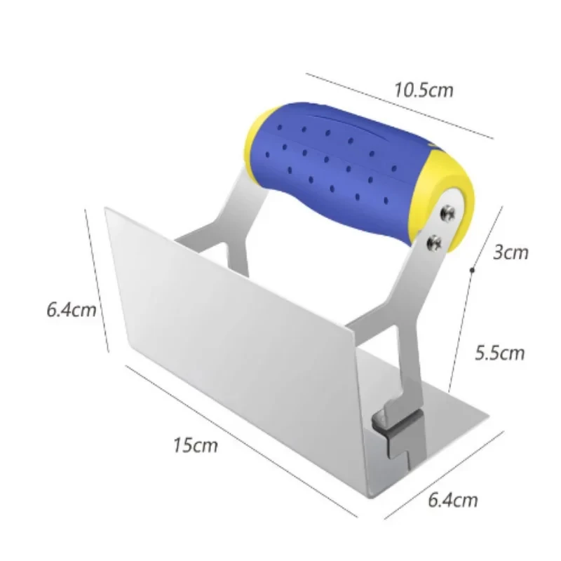 Stainless Steel Corner Mason's Knife Diatom Mud Scraping Putty Internal External 90° Corner Trowel Inner Outer Corner Trowel
