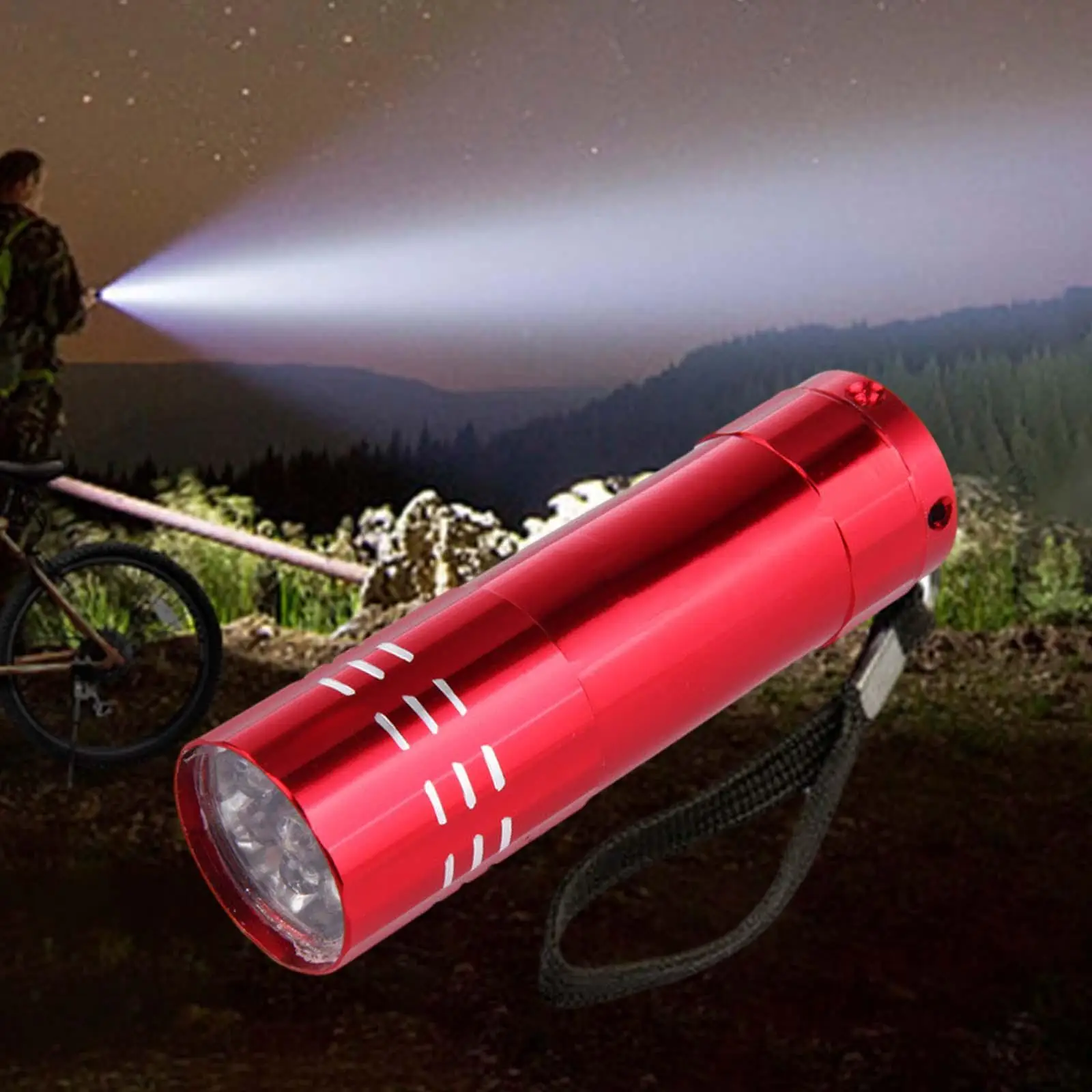 2-4pack Mini Flashlight Small Flash Light Flashlight for Hiking Backpacking Home