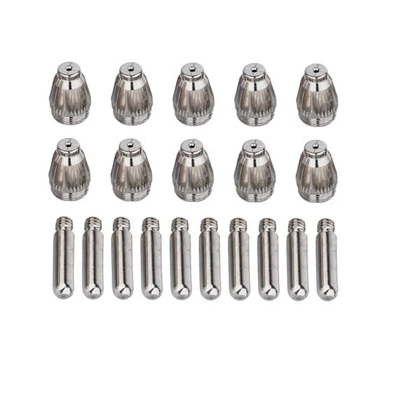 Welding Knight 20Pcs P60 Plasma 10Nozzles With 10Electored