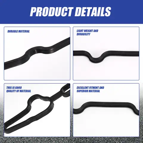 Car Valve Cover Gasket 6650160121 For SSANGYONG Kyron Rexton Rodius Rexton W 10 best sales rexton w - №8