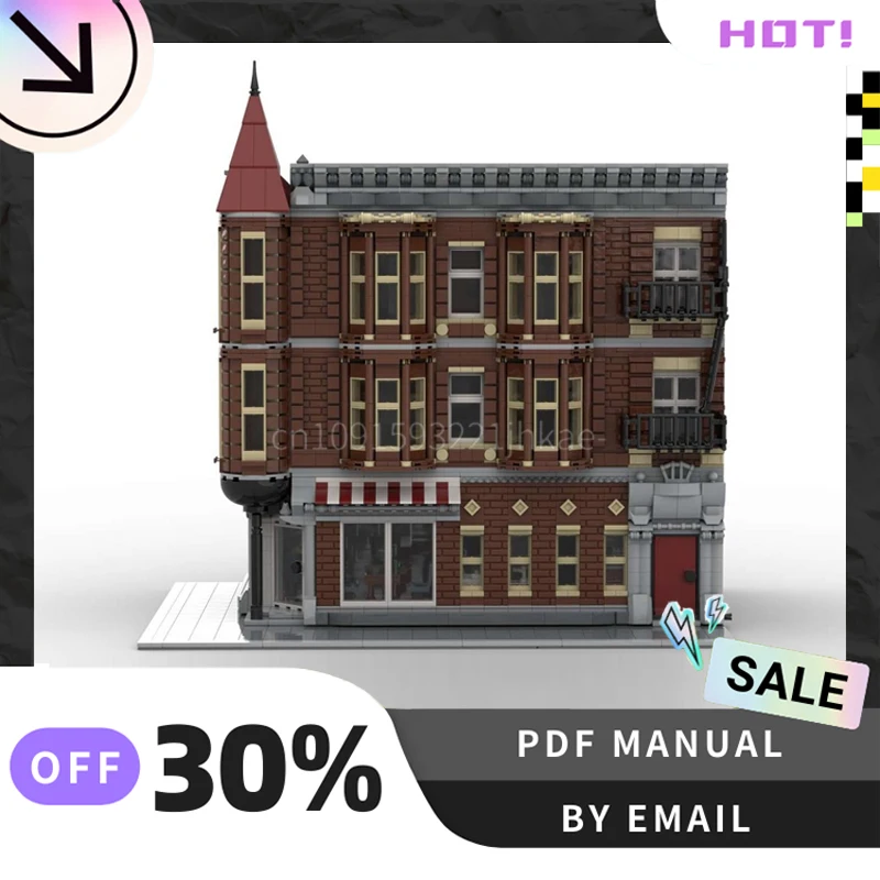 [4497PCS] Customized MOC Armitage Corner Creative Building Blocks Set STEM Educational Toys Construction Model Kit Birthday