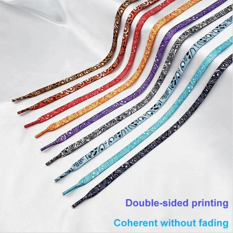 Flat Luminous Shoelace Fluorescent Shoelaces for Sneakers Glow In The Dark Night Shoe Laces for AF1 Shoestrings Buckle Decoratio