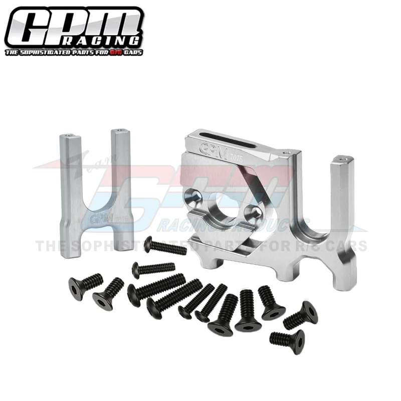 GPM Alu 7075 Center Diff Mount+Sliding Motor Mount For ARRMA 1/8 Kraton Outcast