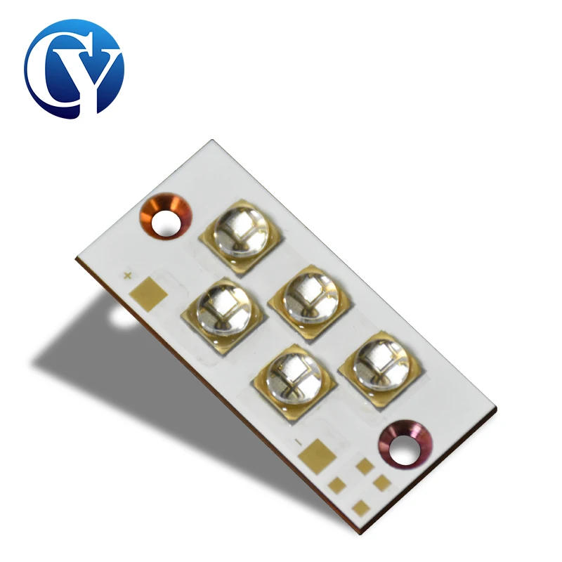 50W Uv Led Licht Uithardende Lamp Module 6565 365nm 385nm 395nm 405nm 3d Label Inkjet Printer Lijm Hars Fles Inkt Uitharding Pcb