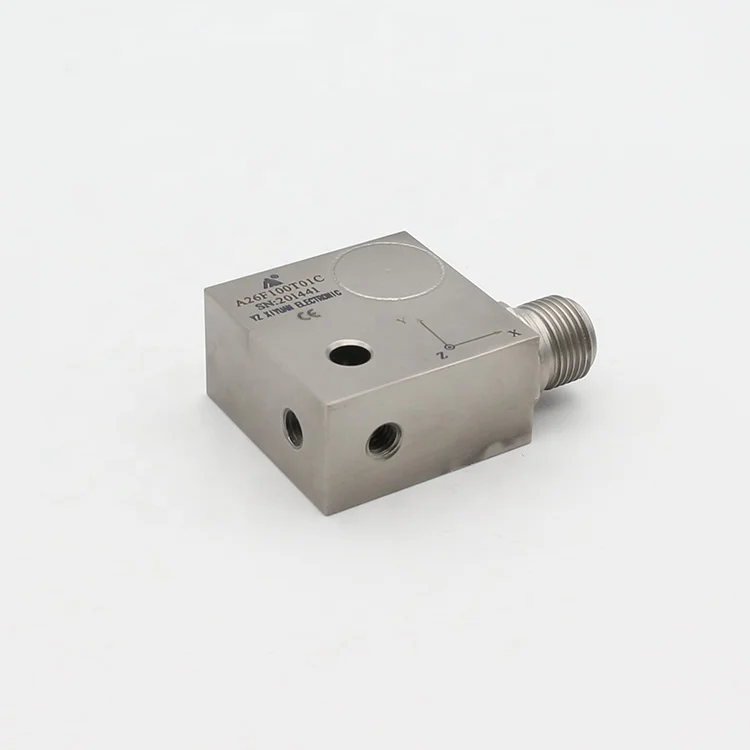 Three-dimensional Output Triaxial Accelerometer A26F100T01C Industrial IEPE Vibration Acceleration Sensor