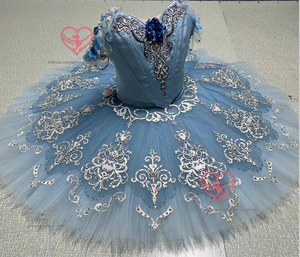 Professional Two-Piece Tutu, Custom-Made Ballet Performance Skirt, Classical Ballet