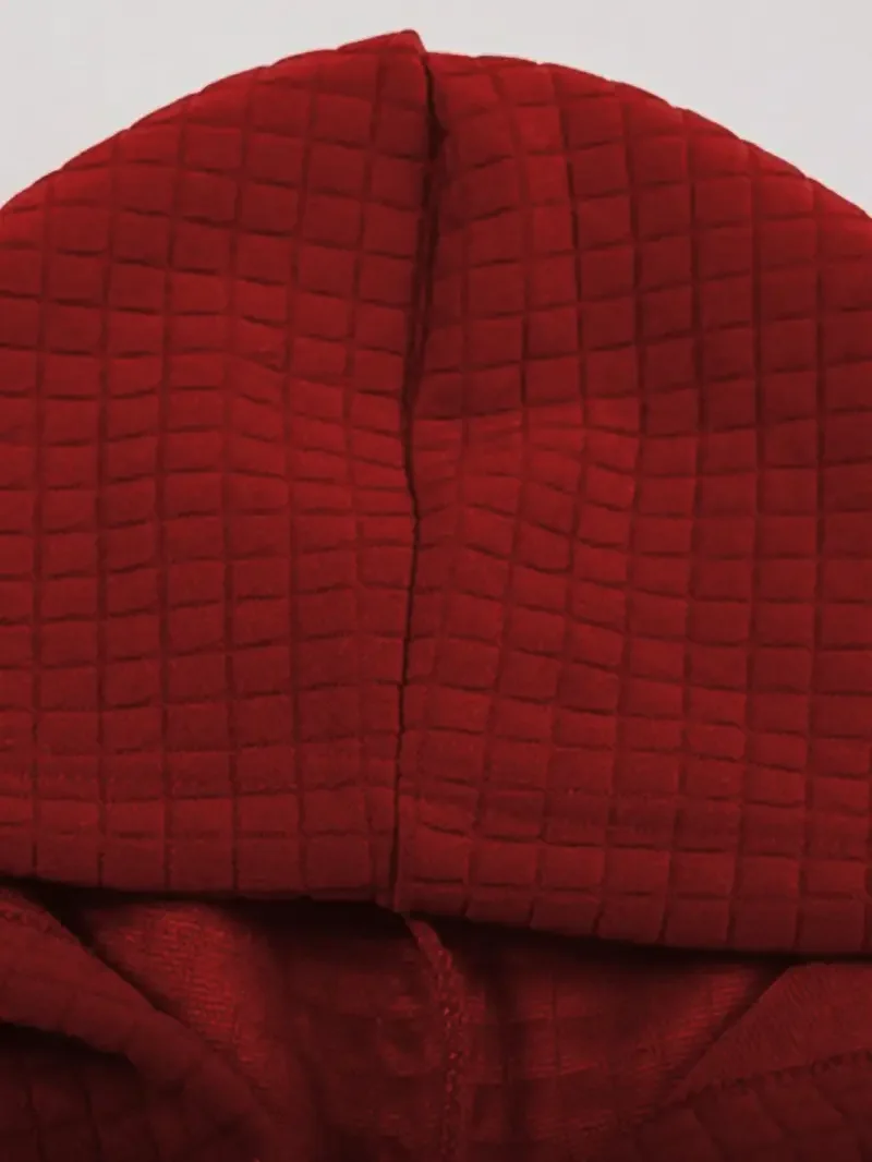 Sudadera con capucha tipo gofre acogedora de talla grande para mujer, la playa está llamando el gráfico tropical con palmeras y puesta de sol, ropa cómoda de invierno