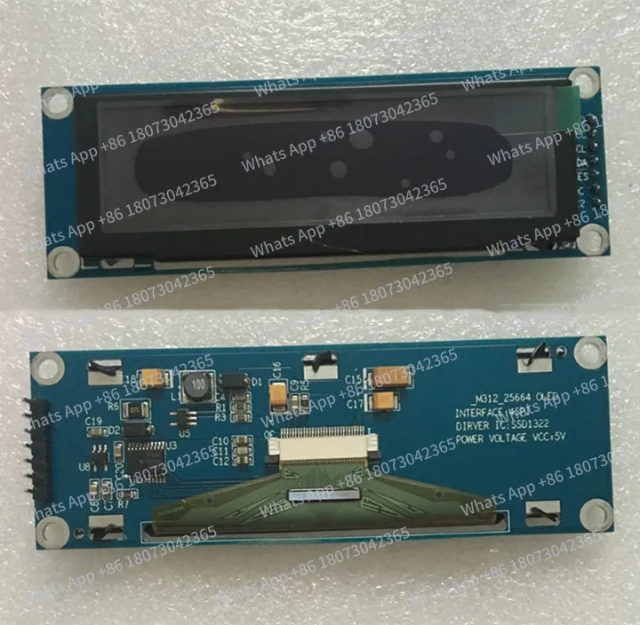 

Модуль OLED-экрана IPS 3,12 дюйма, 7-контактный SPI, белый/зеленый/желтый/синий, с контроллером SSD1322, 5В, 256*64
