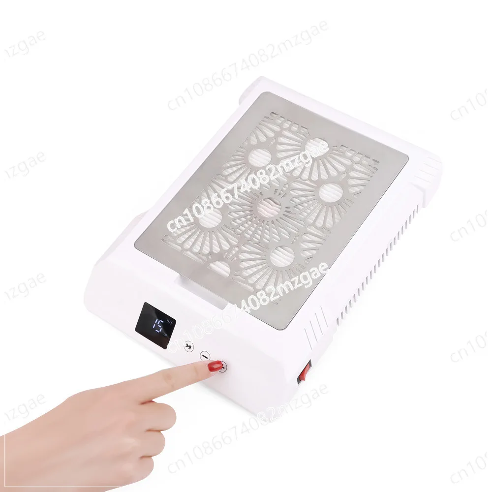 

New 85W Nail Art Dust Machine Filter Mesh Nail Grinding Desktop Storage Vacuum Cleaner