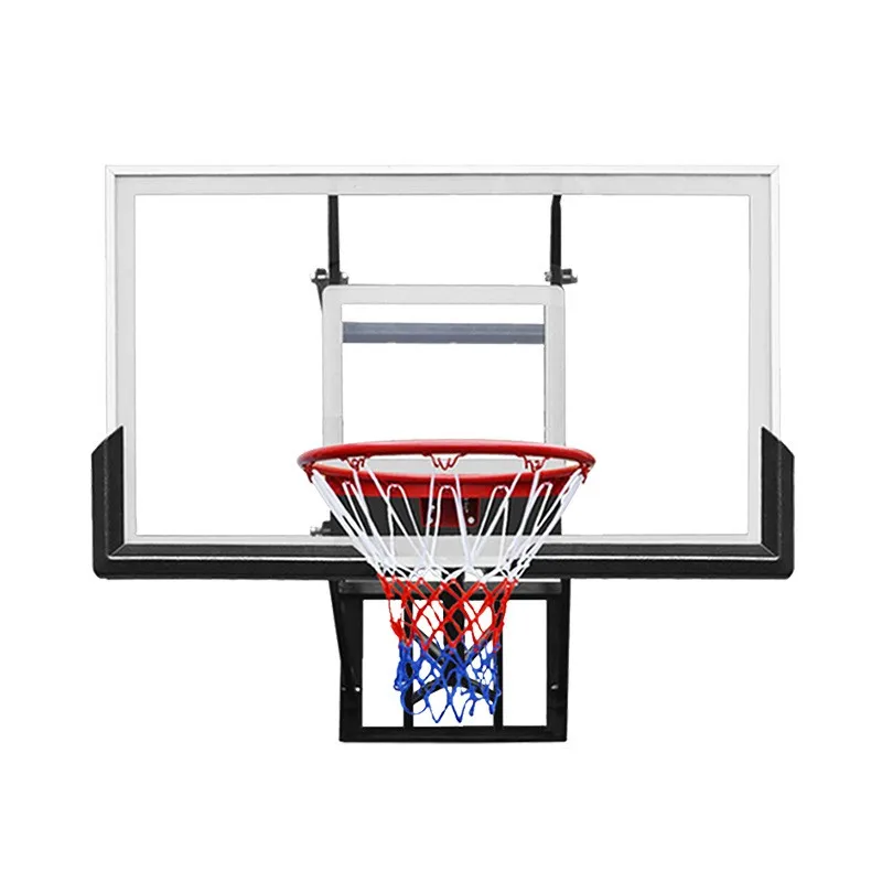 Basketball Stand Wall-mounted Outdoor Standard dunk Basketball Frame Indoor Shooting Backboard Outdoor Basket