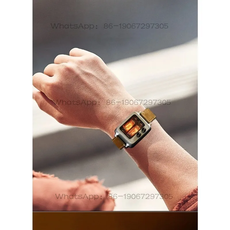 Electronic Movement, Large Dial Wireless Charging Watch