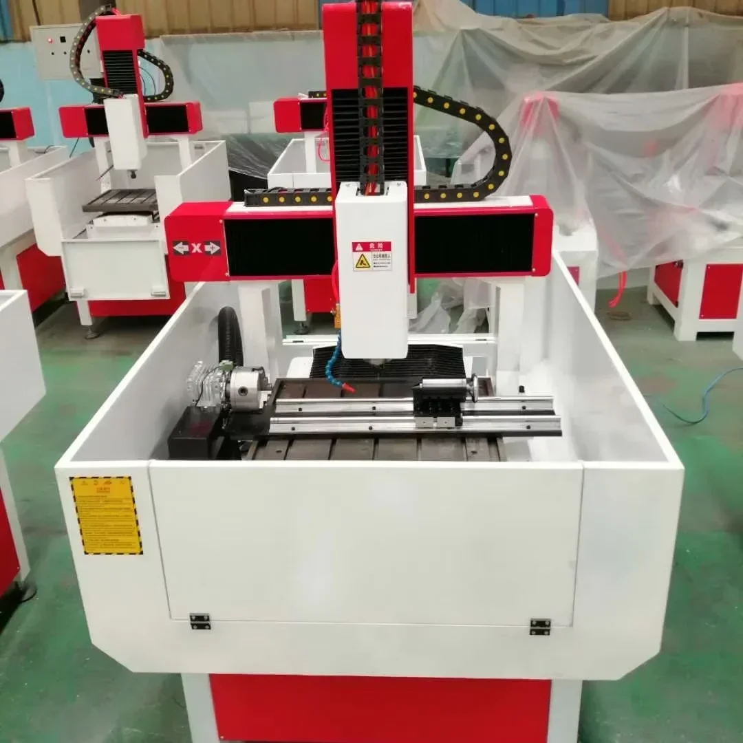 2025 NewBest Price High Precision Mini Wood Metal Aluminum Brass Jade Engraving Carving CNC Milling Machine 4040 4060