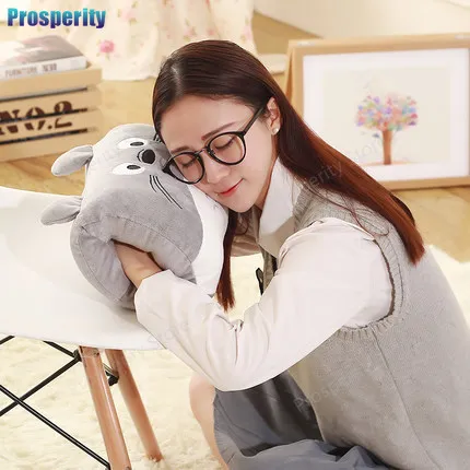 Oreiller à main de dessin animé pour enfants, cadeau mignon, chauffe-mains, sieste, héros faible, oreiller à bras de classe 1, Non électrique, essentiels de voyage