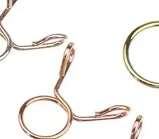 

126Pcs/box 5mm-14mm Hose Clamp Zinc Plated Spring Clips Gear Hose Fuel Line Clamp For Boats Motorcycles