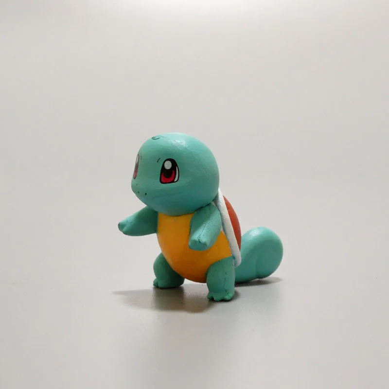 Pokemon Cartoon Anime Squirtle Bulbasaur Charmander Mini Figur Sammlung Hause Desktop Ornamente Puppe Mädchen Jungen Spielzeug