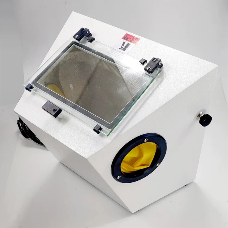 

Portable Sandblasting Machine Compact Sandblasting Machine for Jewelry Surface Cleaning Dental Instruments (Angled Type)