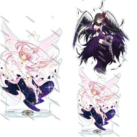 Magical Girl Madoka Magica Model Stand Kaname Akemi Homura Miki Sayaka Tomoe Mami Kyoko Image Display Board Card Decor Fans Gift