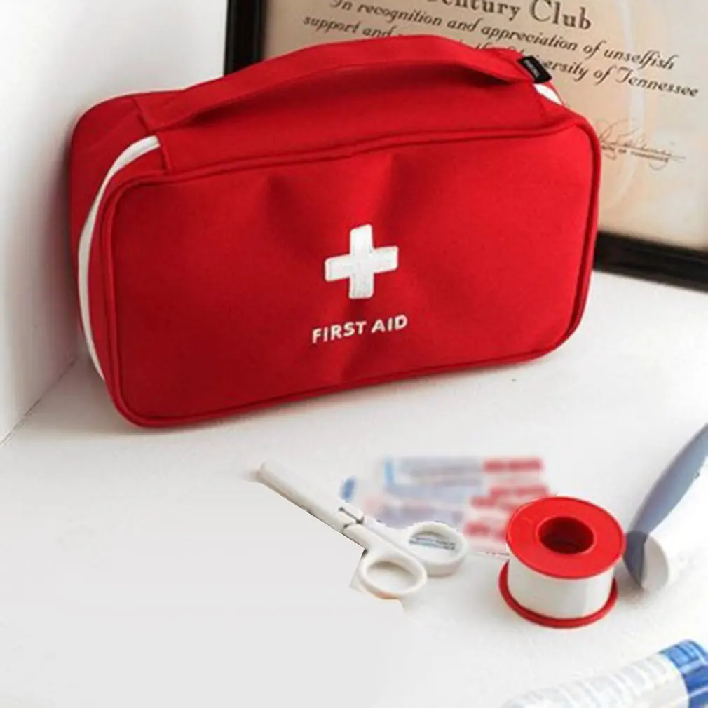 Portable Camping First Aid Kit Emergency Medical Bag Storage Case Waterproof Car Kits Bag Outdoor Travel Survival Kit Empty Bag