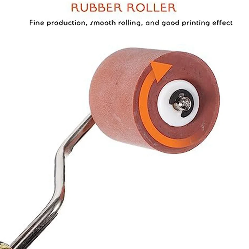 Printmaking Brayer Rubber Brayer Roller Paint Brush Ink Applicator Art Craft Oil Painting Tool For Printmaking (3Pcs)-AC17