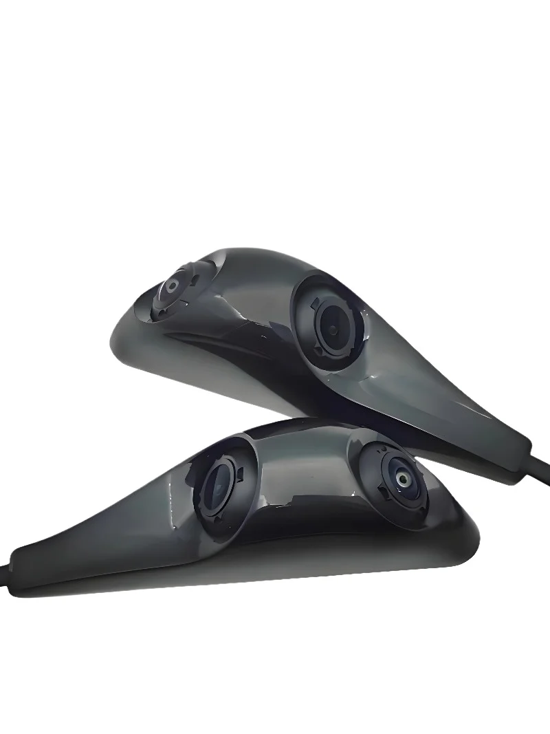 New design 2-in-1 car door blind spot car side view camera AHD 1080P waterproof without drilling easy to install