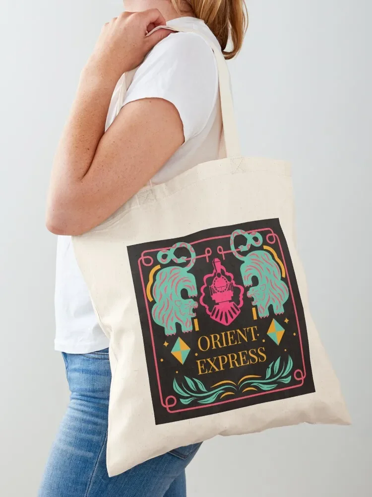 Orient Express Tote Bag custom bags tote woman canvas