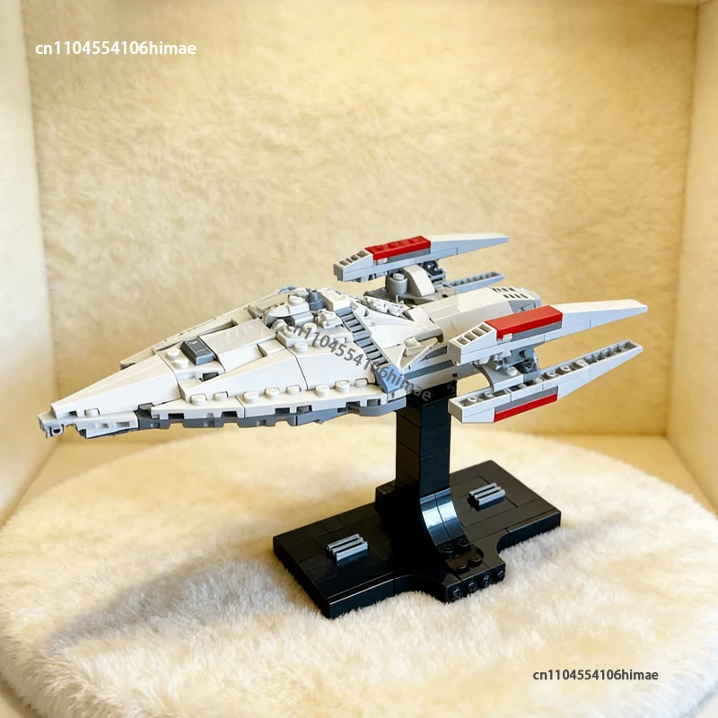 

NEW Space War USS Prometheus Midi-Scale Building Blocks Model DIY Spaceship Military Sci-fi Movie Assembly Bricks Kids Toy Gift