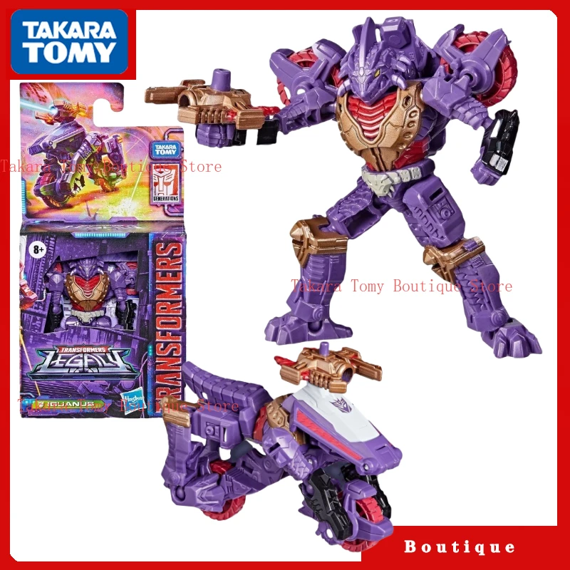 In Stock Takara Tomy Transformers Toys Legacy 10CM Core Class Iguanus Action Figures Autobots Hobbies Gifts Collectible