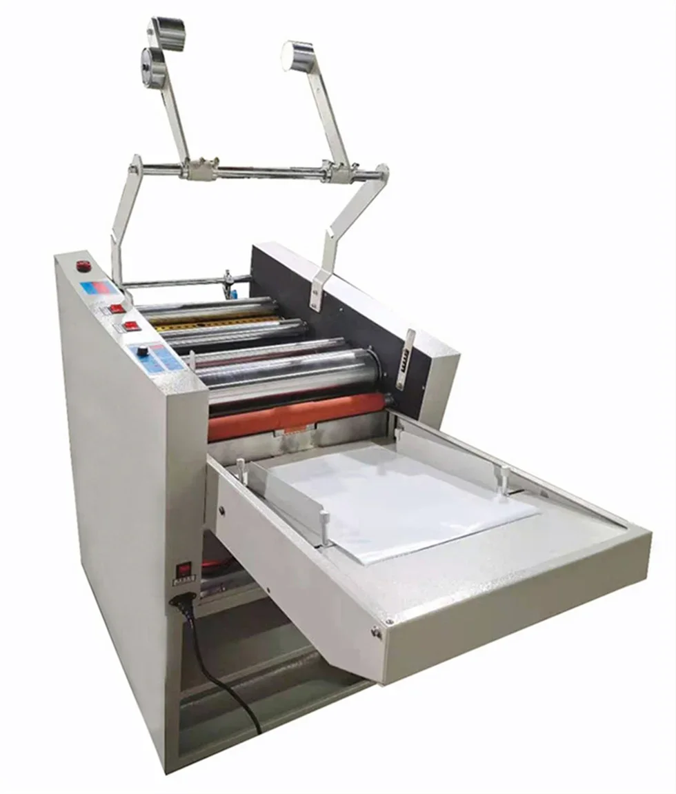 

SG-520E A2 Size Laminating Machine Auto Feeding A3+ Size Laminating Machine Hot And Cold Laminating Machine