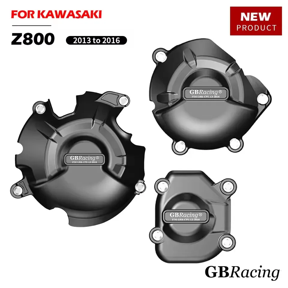 GBRacing Z800 2013-2016 couvercle de Protection de moteur de moto pour KAWASAKI Z 800 corps et cadres pièces de couverture de Protection d'impulsion d'embrayage