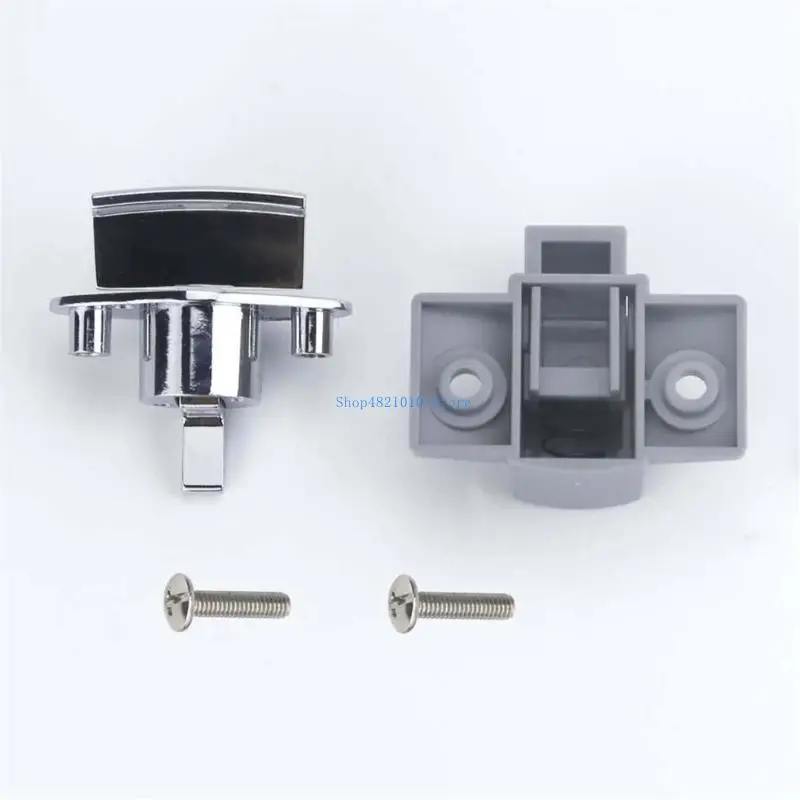

T3LF Keyless Push Button Locks Metal Lock Push Cabinet Lock Secure Cabinet Door Catches for Campers & Motorhome Drawers