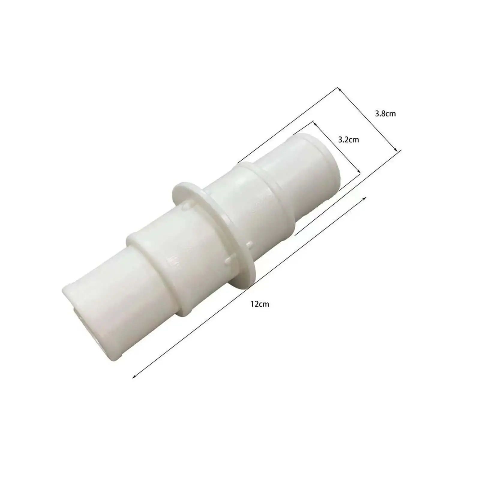 プロ仕様プールホースコネクター-プール掃除機ホースと排水パイプ接続用フレキシブルアダプター