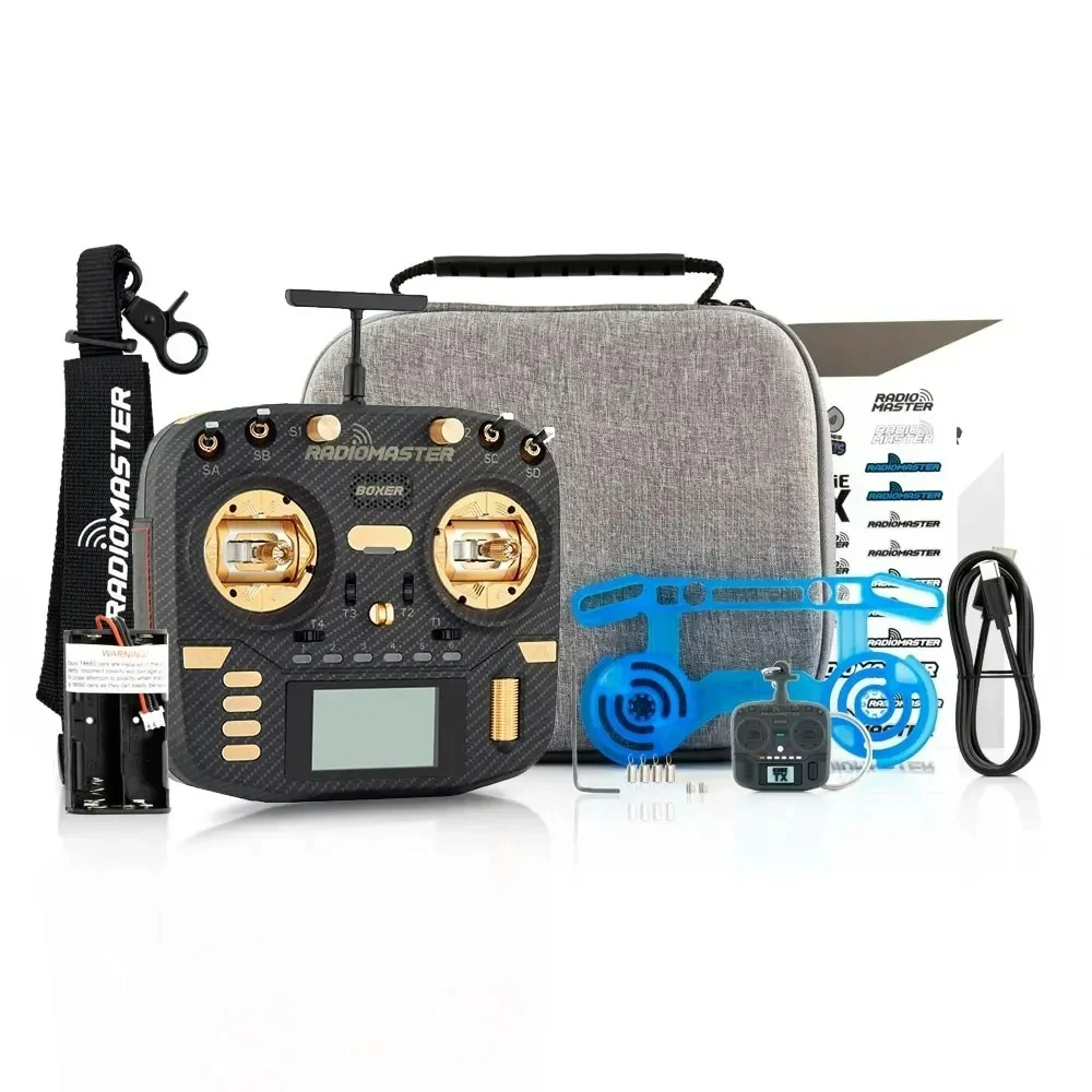 For RadioMaster Boxer MAX Radio Controller ELRS ExpressLRS V3.0 Transmitter 30dBm/1W F-1000 EDGETX AG01 Gimbal For RC Model view 5