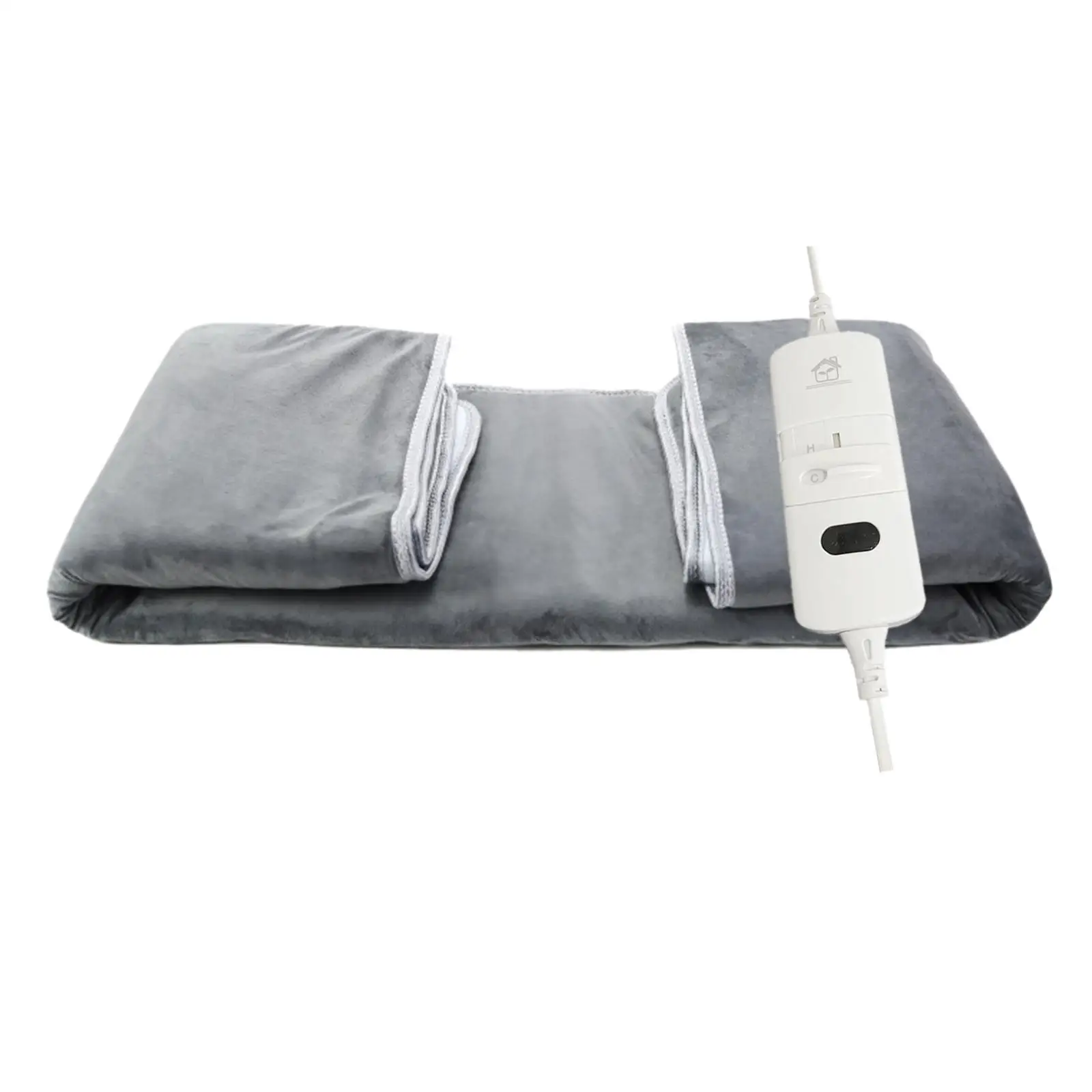 Electric Blanket US Plug 110V Flannel Adjustable Temperature Setting Over Heat Protection Fast Heating for Office Home