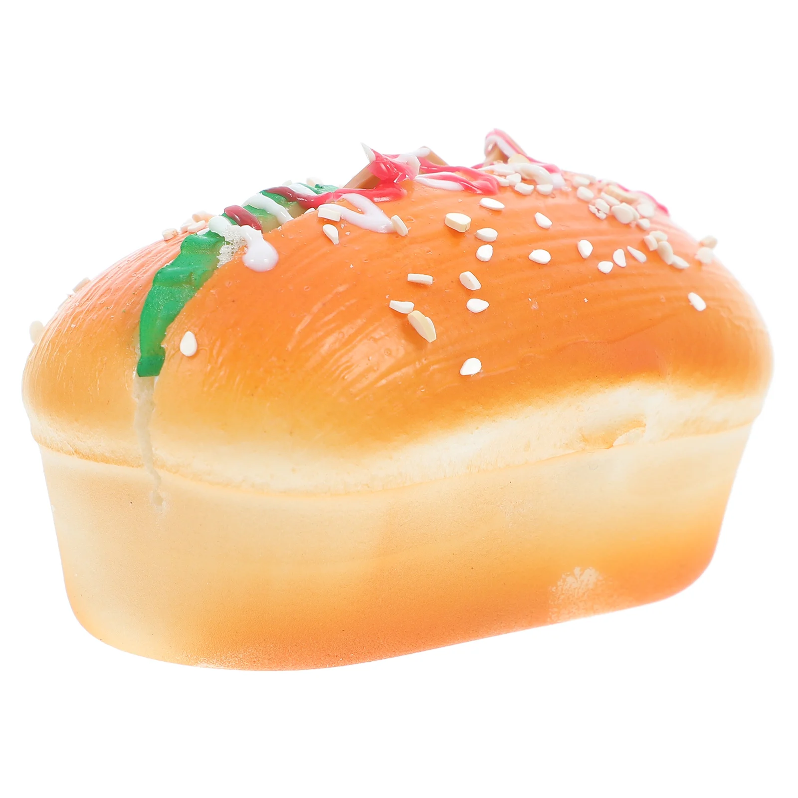 

Simulated Bread Artificial Food Decor Realistic PU Home Display Model Toy Safe Kids Play Longlasting Mini Fake Cakes