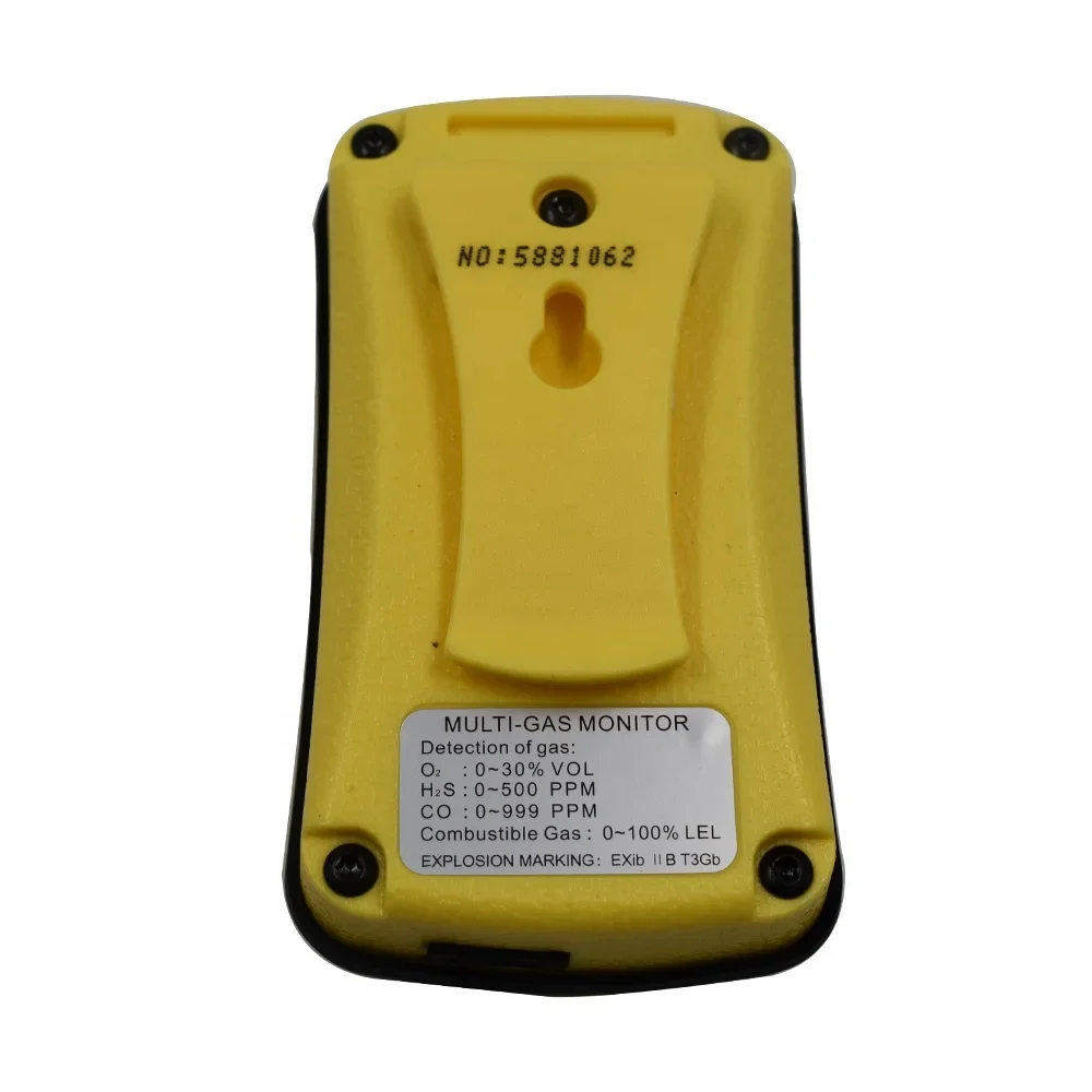 Capteur intelligent 4 en 1 pour gaz combustible, analyseur, détecteur, multi-O2CO H2S, AS8900